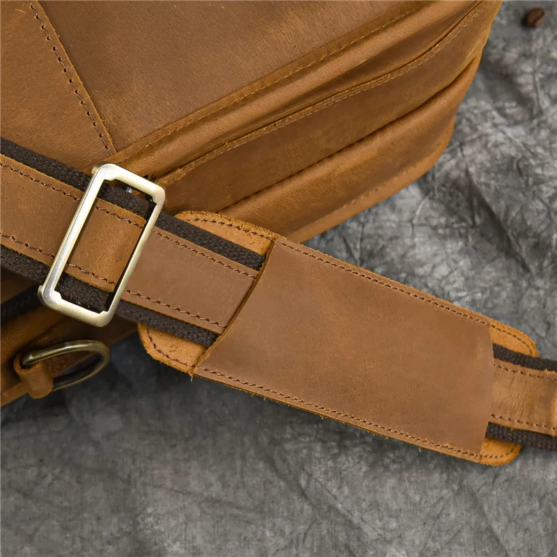 Borsa Valigette da lavoro Spalla Retro Valigette da pendolarismo per laptop Borse da viaggio in pelle Valigette MHGWB