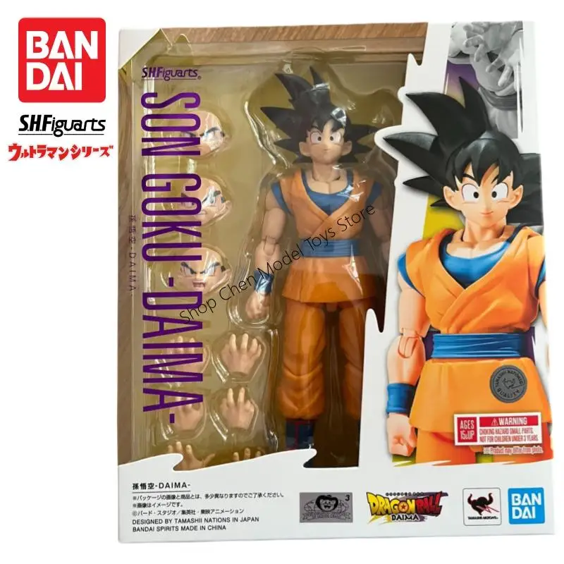 

In Stock Bandai S H Figuarts Daima Original Dragon Ball Son Goku Action Figure Model Doll Brand New Boxed Toys Model Garage