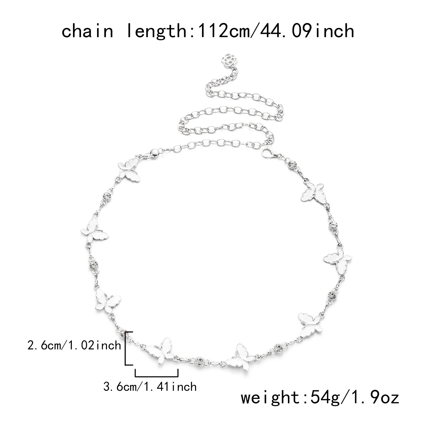 Vintage Silberfarbene Metall-Taillenkette für Damen, Verstellbare Geometrische Bauchkette, Kleid- und Jeans-Dekoration, Modeschmuck-Geschenk – Detail 13