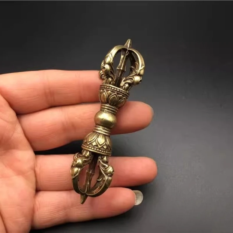 Copper Statue New Pure Copper Antique Creative Pestle Magic Instrument Small Swing Pieces Handpieces