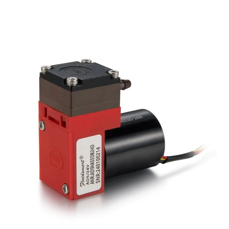 New Style Small Mini Vacuum Pump DC Brushless Motor Micro Diaphragm Pump 12v Micro Oil Free Lab G as Sampling Pump