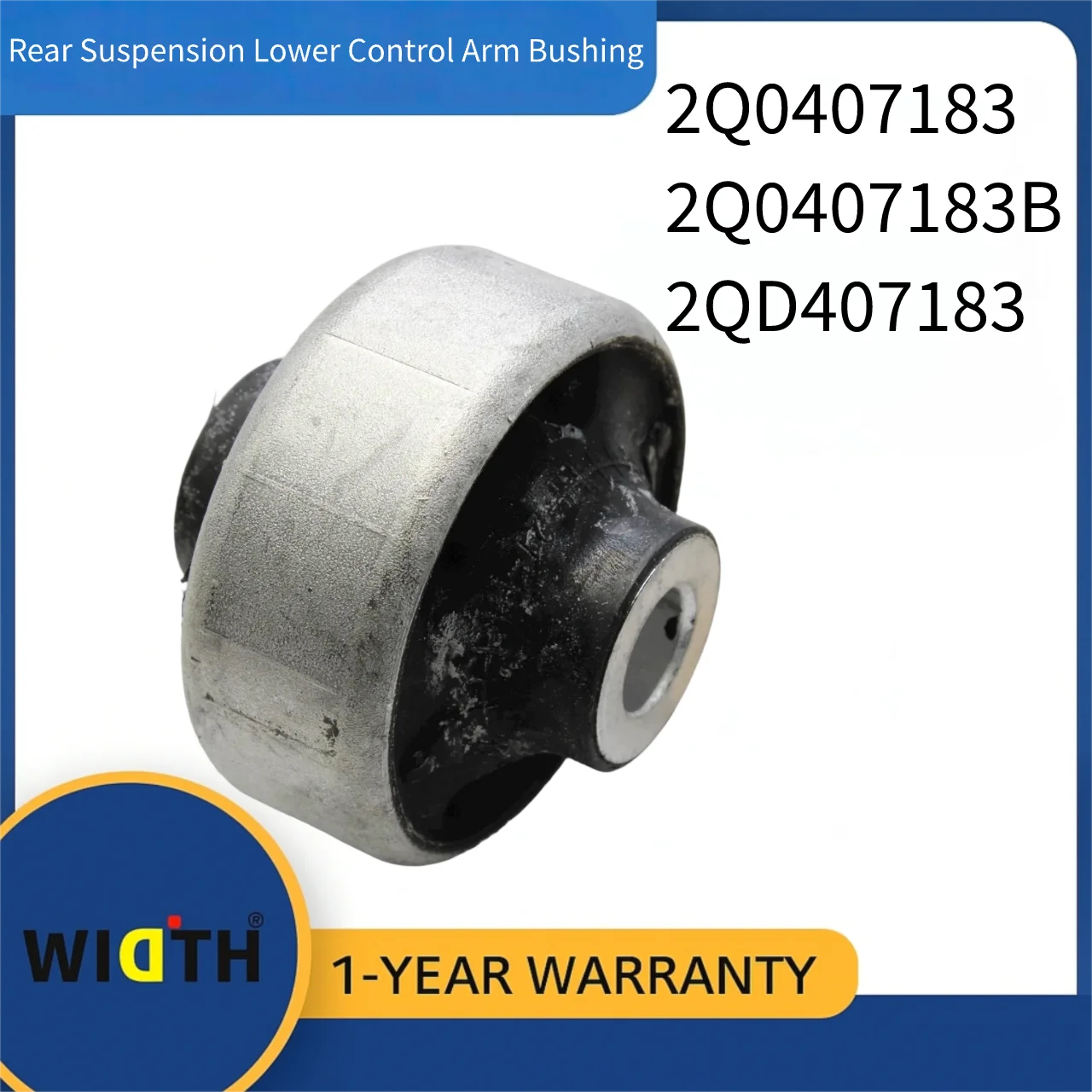 

2Q0407183 2Q0407183B 2QD407183 Rear Suspension Lower Control Arm Bushing for Volkswagen Polo Plus 2019-2023 | OE Replacement