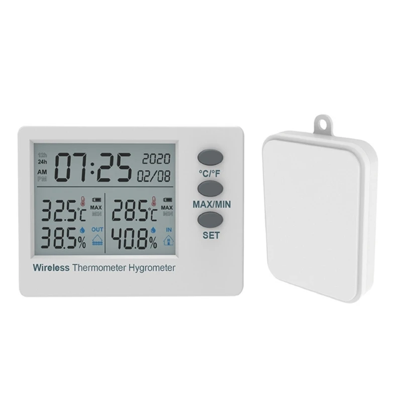 

Temperature Humidity Detector Wall Mounted Desktop Humidity Temperature Meter Wholesale