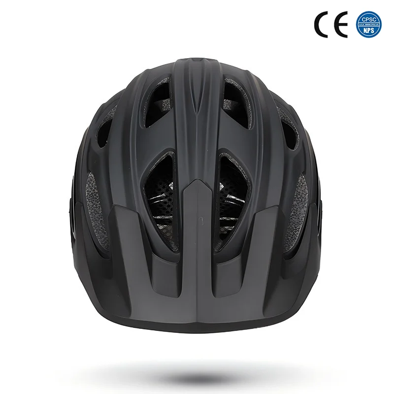 ﻿ Mountainous Off-road Cycling Helmet With Brim Aero Helmet MTB Road Bike Outdoors Sport Cap Bicycle Riding Bike Accessories Man