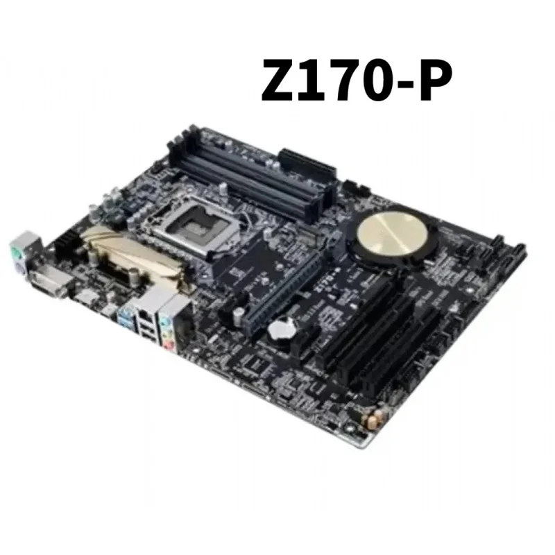 

Материнская плата ASUS Z170-P LGA 1151 DDR4 ATX для процессоров Intel 6-го поколения Core i7/i5/i3/Pentium/Celeron