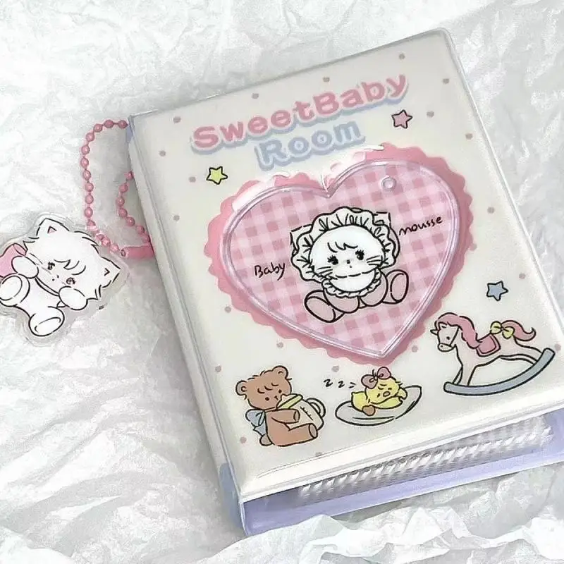 36Slots Korean Cute Mikoo Photo Album 3 Inch Idol Photocard Collection Book Lomo Card Holder Photo Organizer Storage