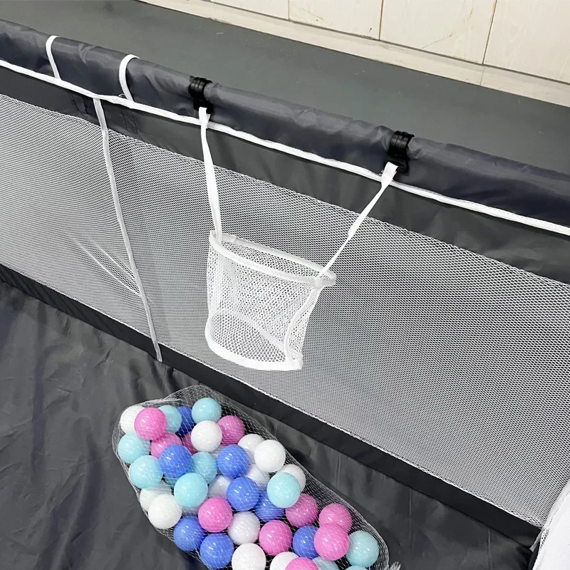 Baby Playpen Special Ball Shooting Frame Crib Silent Hanging Ocean Ball Shoot Goal Children's Basketball Frame Toy Accessories