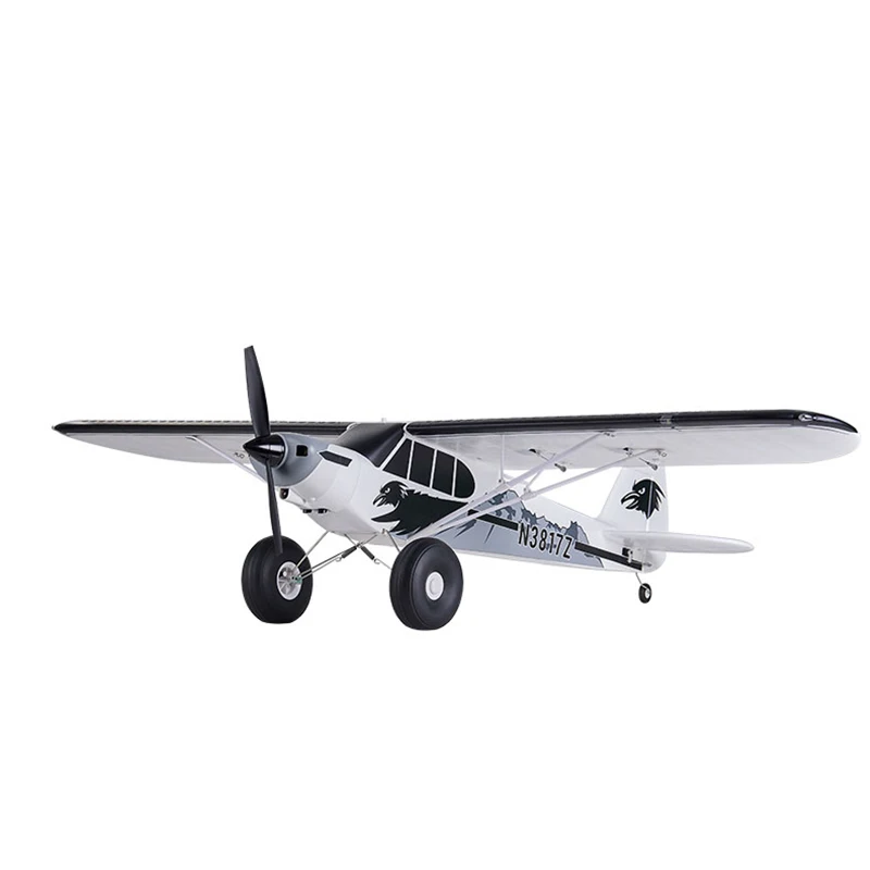 Fms Pa-18 1300mm Remote Control Model Plane 1.3m J3 Piper Super Cub Rc Airplane Pnp Trainer Electric Aircraft Outdoor Sports