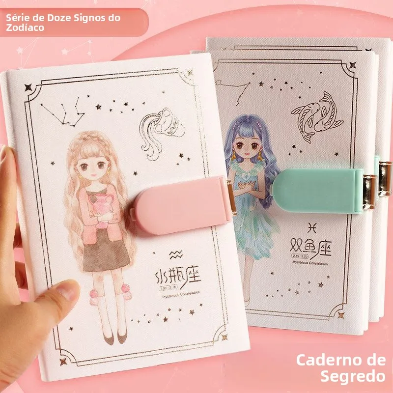 thickened-student-notebook-lockable-diary-book-for-girls-simple-creative-password-book-korean-style-teenage-girl-handmade-jou