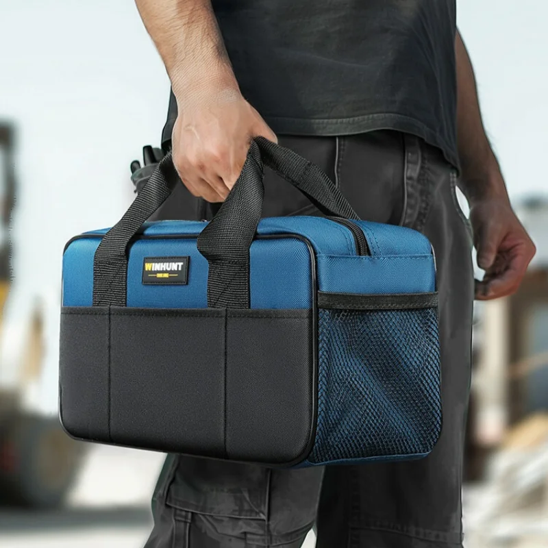 

Специализированная портативная утолщенная прочная деревянная сумка для инструментов электрика, ручная сумка для хранения инструментов