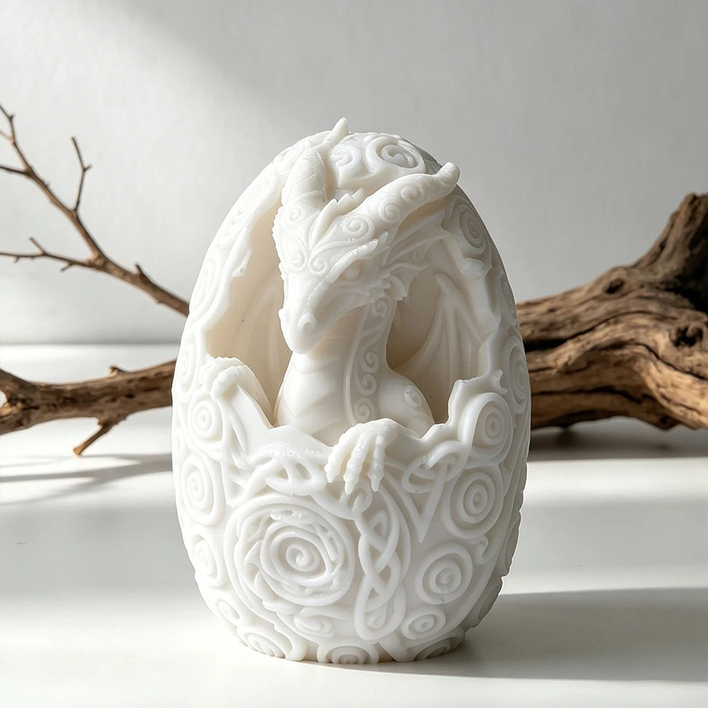 3D DIY Dinosaur Egg Candle Mol - 3D Printing Egg recension och pris