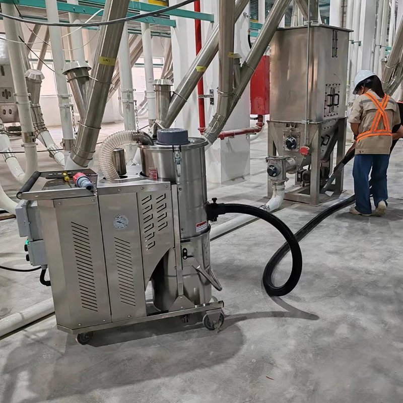 High Pressure Industrial Vacuum Cleaner 2HP 220V HEPA Filter, Compact Portable Motor, Heavy Duty Cleaning Systems Machine
