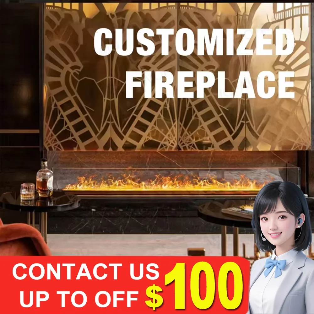 

Камин спа-тумана, ультразвуковой увлажнитель воздуха + камин для ароматерапии, светодиодное пламя, настенное крепление для релаксации в отеле/настоле