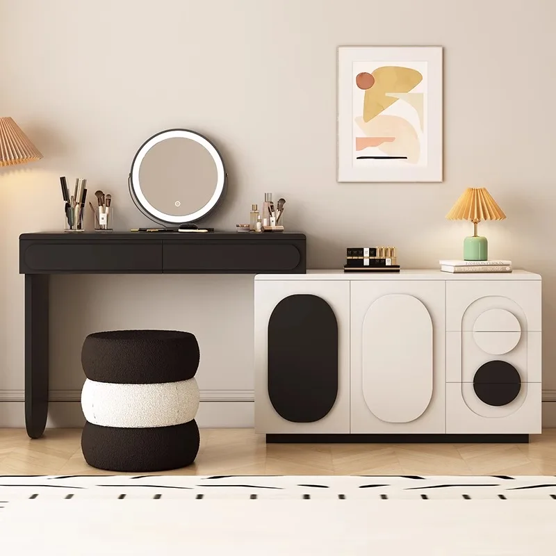

Makeup Drawers Vanity Table Storage Bedside Study Sideboards Dressing Table Modern Cosmetics Penteadeira Postmodern Furniture