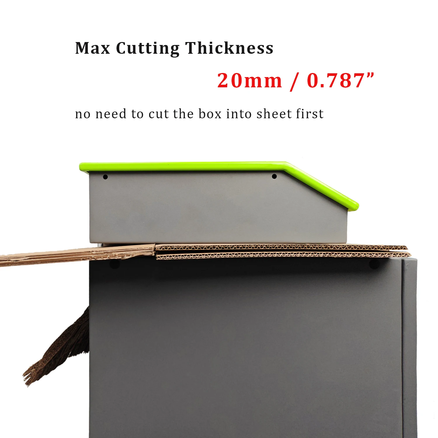 Used Corrugated Paper Slitting Strip Cutter Perforator Industrial 380v Heavy Duty Carton Box Cardboard Shredder Cutting Machine