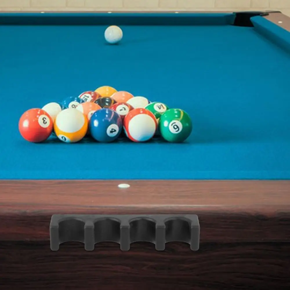 Billiards Pool Stick Holder Pool Cue Rack Wear-resistant 4 Holes Durable Stable Strong Billiards Accessories