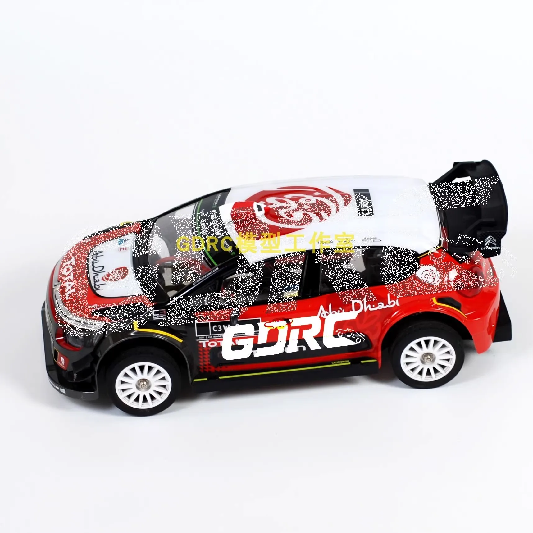 GDRC Meijiaxin 10303 Rally Car Chassis Shield Armor Roestvrij staal Krasbestendig Lichtgewicht bodembescherming