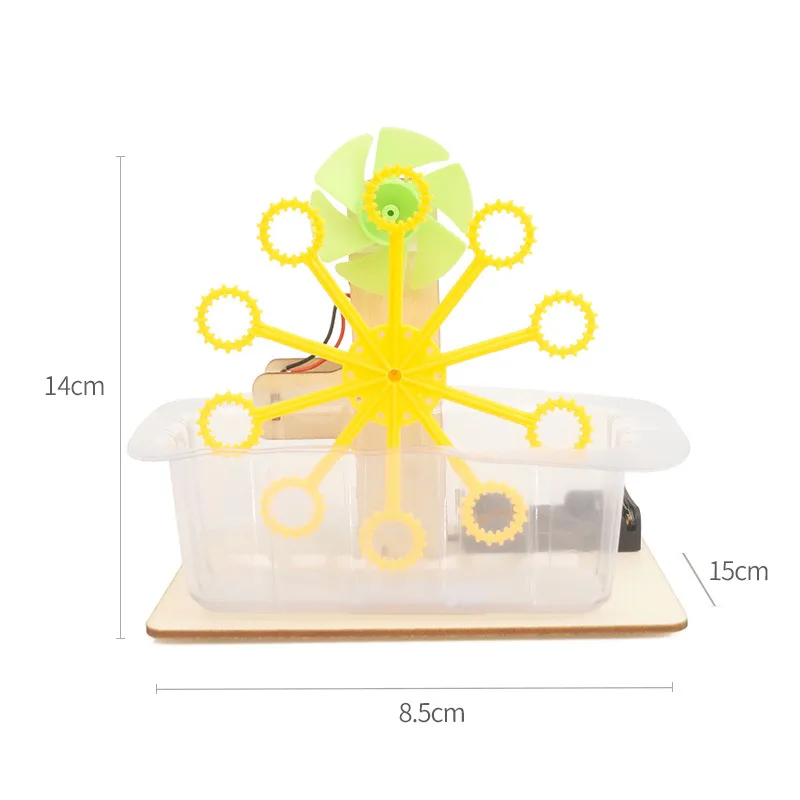 STEM Spielzeug DIY Blase Maschine Montage Modell Material Kits Studenten Bildungswissenschaft Experiment Technologie Spielzeug für Kinder