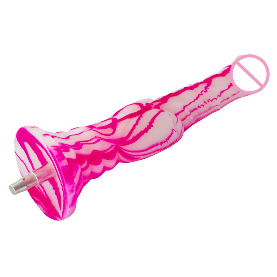 Fredorch New Silicone Dildo Attachments For Quick Lock Sex Machine Huge Soft Penis Sex Toys for Women Love Machine