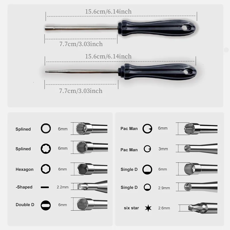10-Piece Carburetor Adjustment Tool Kit for 2-Cycle Engines – Compatible with Husqvarna, Stihl, Echo Chainsaws & Trimmers