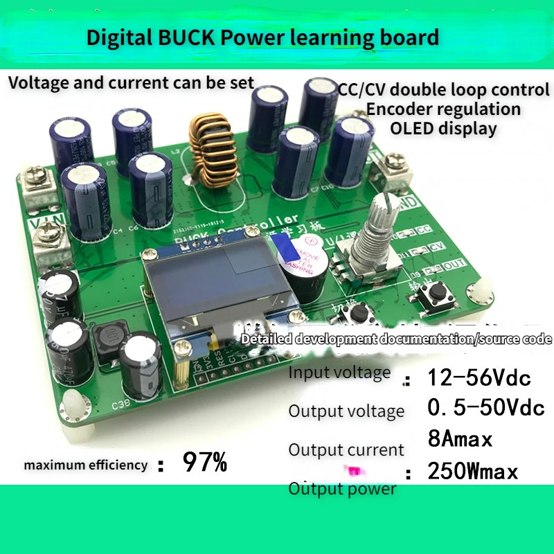 

STM32F030 Digital Power Learning Board Development Board Synchronous Buck Converter BUCK