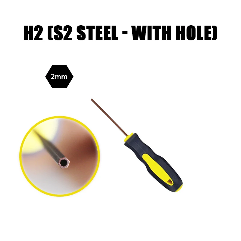 1 Piece 1.5mm-6mm Flat Head Hexagon Screwdrivers S2 Stell Hex Key Screwdriver Magnetic Screw-driver Allen Bolt Driver Hand Tools