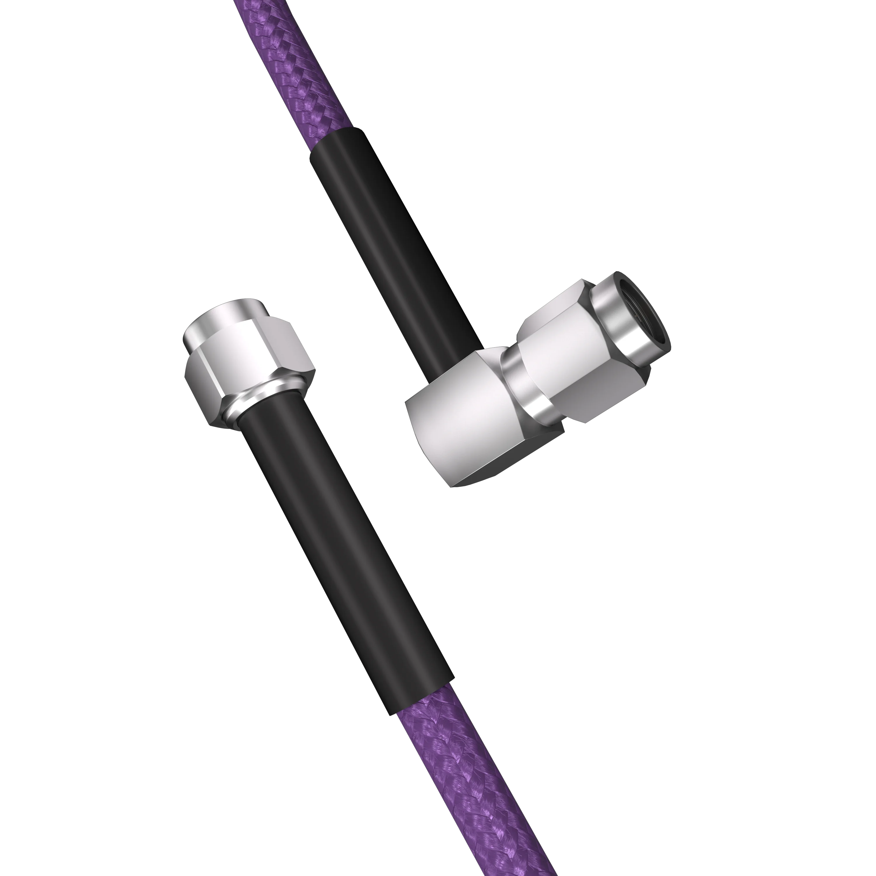 RUSHFPV Silver Plated Coaxial Feed Cable for FPV Flat Panel Antenna Goggle, 150cm & 250cm Available