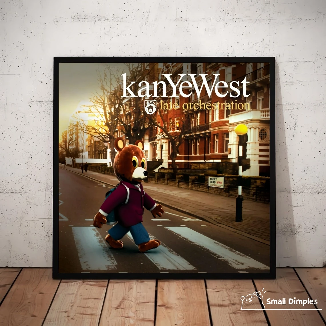 Kanye West  Late Orchestration Music Album Poster Canvas Art Print Home Decoration Wall Painting (No Frame)