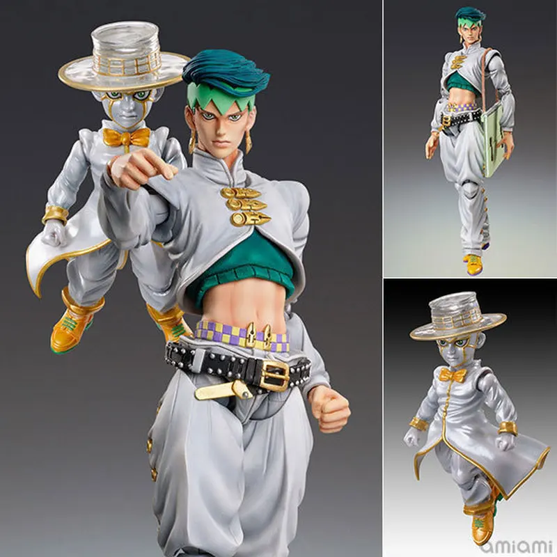 Jojo'S Bizarre Adventure Kishibe Rohan Garage Kit Flexible And Versatile In Various Movements  Action Figures Ornament Gift