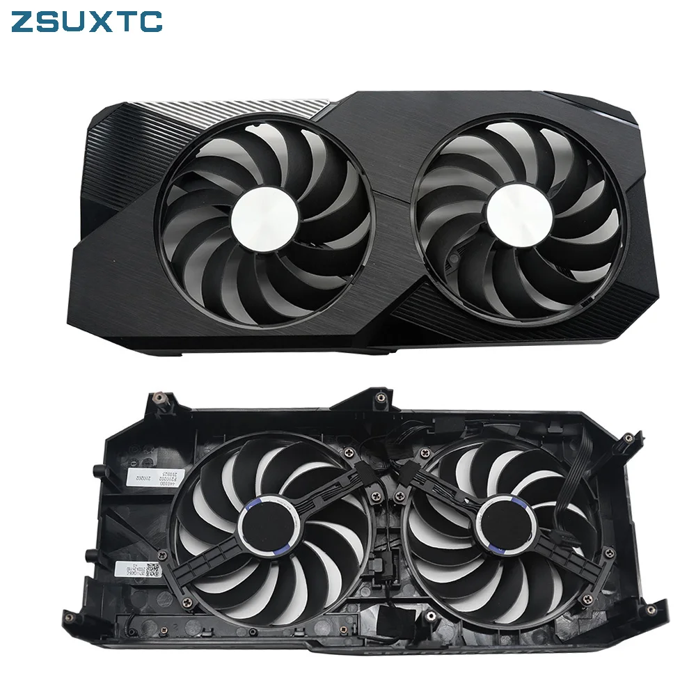 95mm-t129215bu-cf1010u12s-rtx3070-冷却グラフィックファンケース-asus-geforce-3070-v2-dual-oc-ビデオカードファンクーラー用