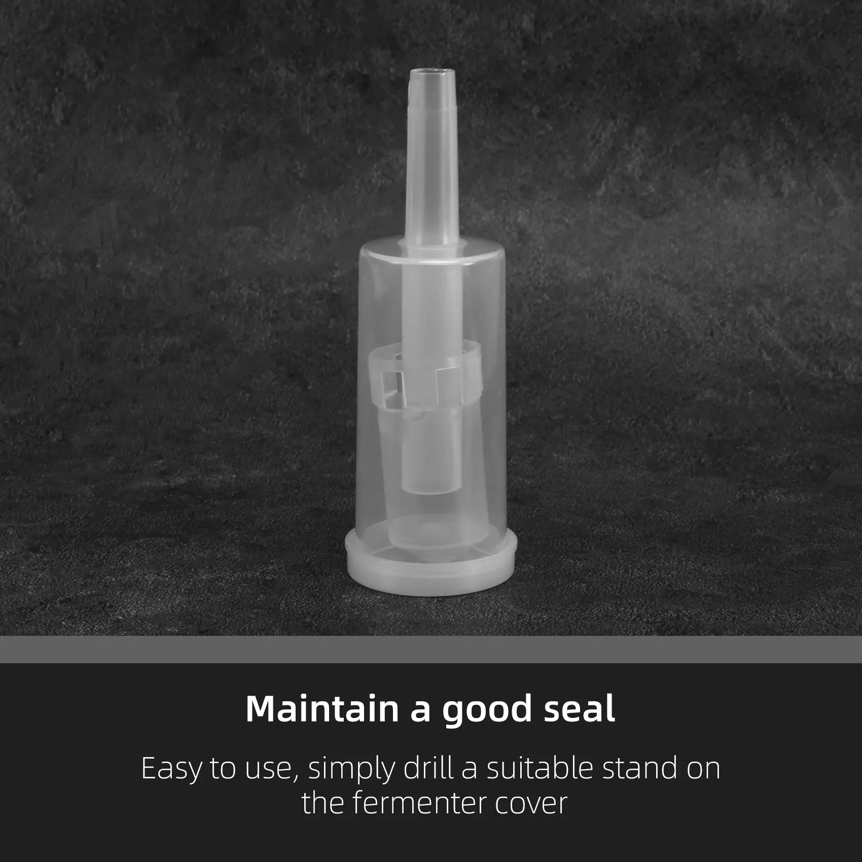 مجموعة غرفة الضغط للتخمير، 20 قطعة من الحلقات السيليكونية و6 قطع غرفة الضغط البلاستيكية للحفاظ على وتخمير وصنع النبيذ والفير