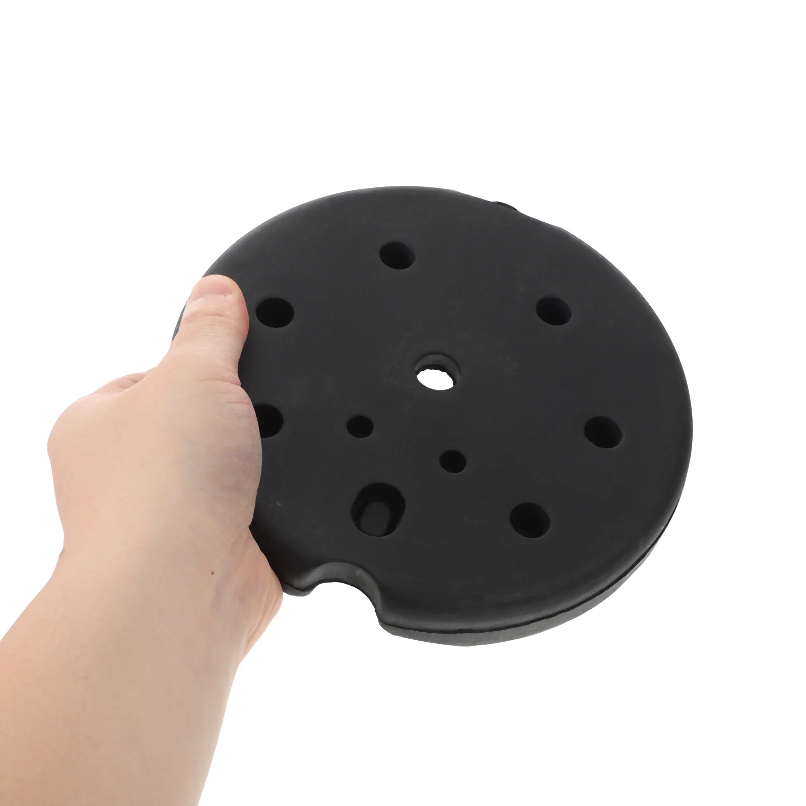 

Heavy Duty Floor Lamp Base Stable Round Plastic Base Plate for Bedroom Living Room Lamp Stand Weighted Stability Solution