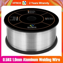 HITBOX 0.5kg 1.0mm Aluminum MIG Welding Wire ER5356 Universal For MIG Weldling Machine Spool Gun Soldering Welder Accessories