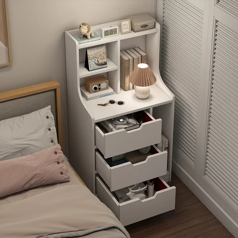 Bedside Table Simple Modern Simple Bedroom Small Bedside Rack Floor-to-ceiling Household Storage Small Cabinet Locker