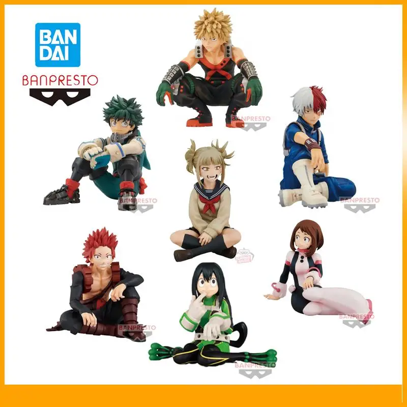 

Original Bandai Banpresto My Hero Academia Break Time Collection Midoriya Izuku Bakugou Katsuki Todoroki Shoto Ornaments Figure