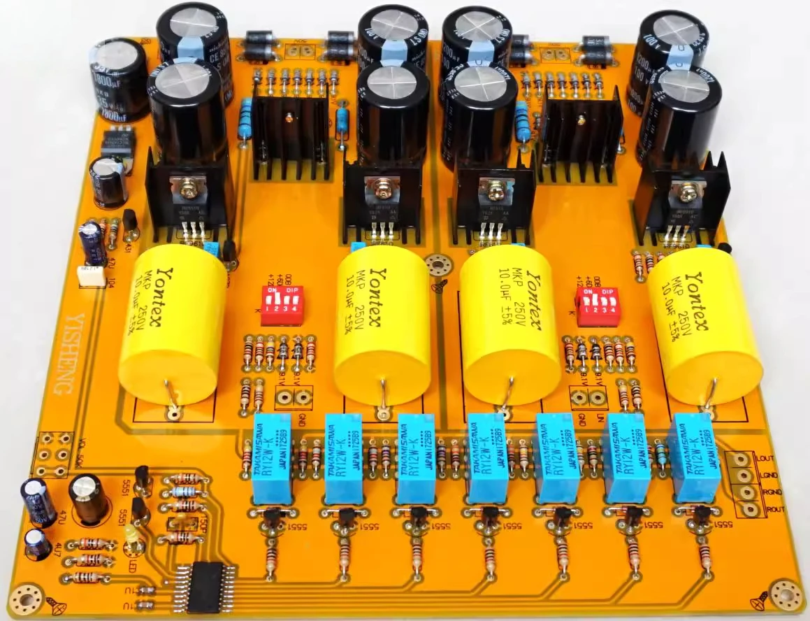 PASS 2.0 Single-Ended Class A HIFI Preamplifier Board Field Effect Transistor Preamplifier