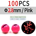 2.8mm 100 piezas Rosa