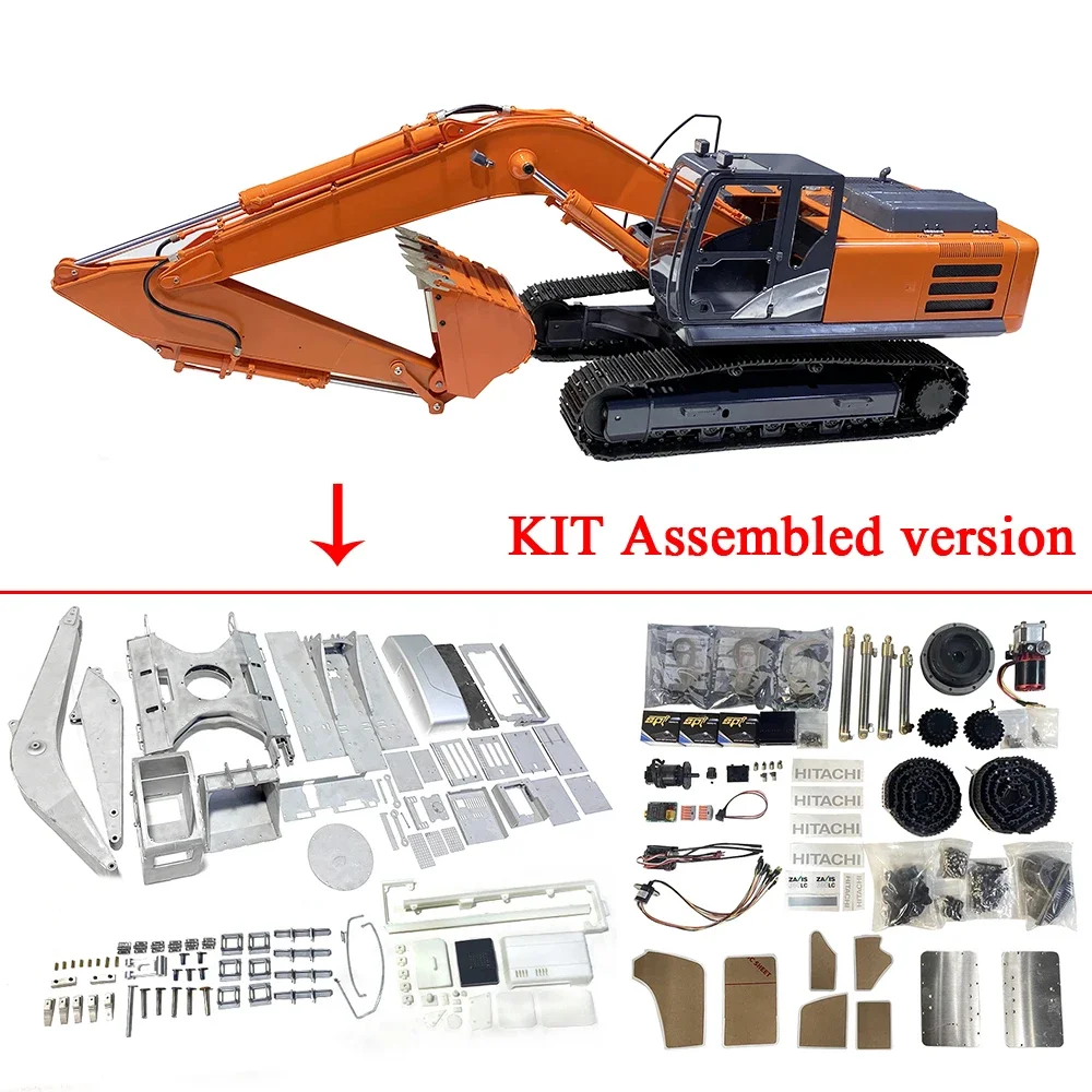 NUOVO 360-5 1/12 RC Escavatore Idraulico Modello KIT Macchine di Ingegneria Idraulica Modello Parti FAI DA TE Escavatore Per Adulti Regalo di Montaggio