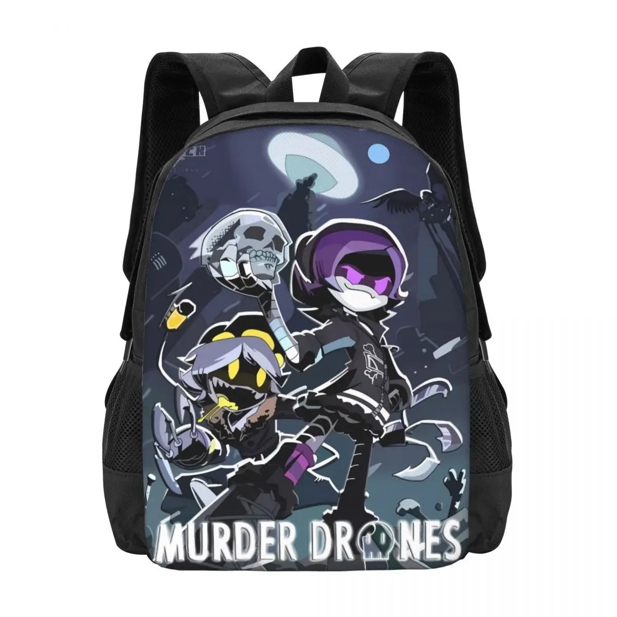 Murder Drones Travel Laptop Backpack, Business College School Computer Bag Gift for Men & Women