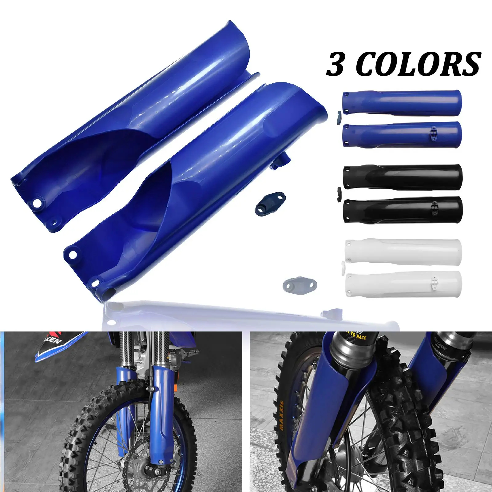 

Motocross Fork Cover Shock Absorber Guard Protector For YAMAHA YZ250F YZ450F YZ450FX YZ 250F 450F 450FX 2023 2024 Dirt Pit Bike