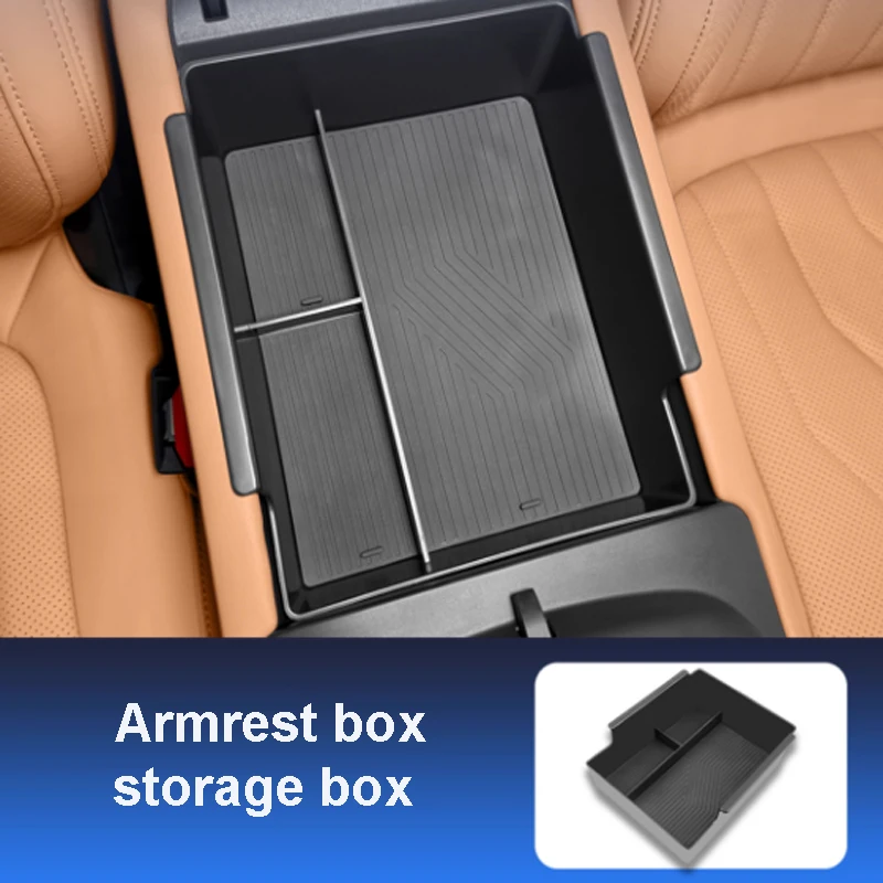 For Geely Galaxy A7 EM-i 2025-2026 Car Lower Storage Box Central Control Armrest Box Compartmentalized Storage Accessories