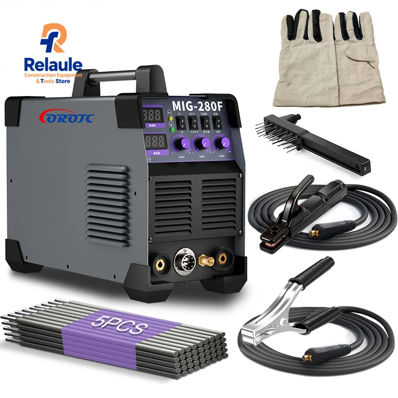 COROTC High Efficiency 250A MIG Welder 380V Fast Speed 85% Machine with Wire Feeder High Quality Assurance New Condition