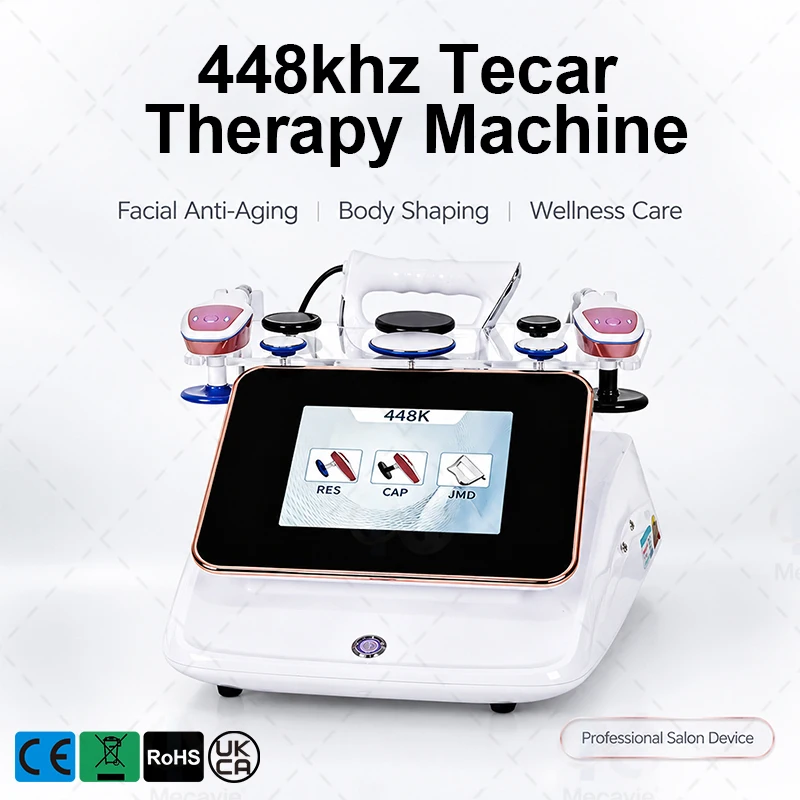 448K RF Diathermy RET CET EMS Physio Machine Face Lifting Wrinkle Removal Contouring Muscle Relax Salon Beauty Devi