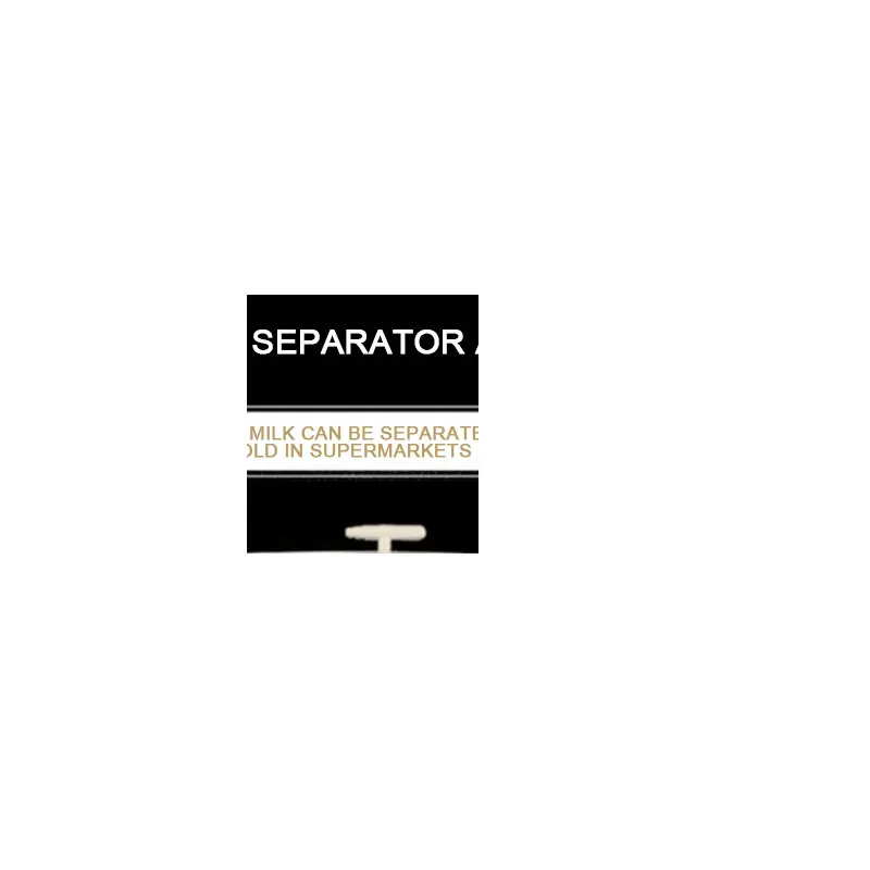High Speed Milk Cream Separator Machine Milk Processing Equipment Catering Shop Breakfast Shop