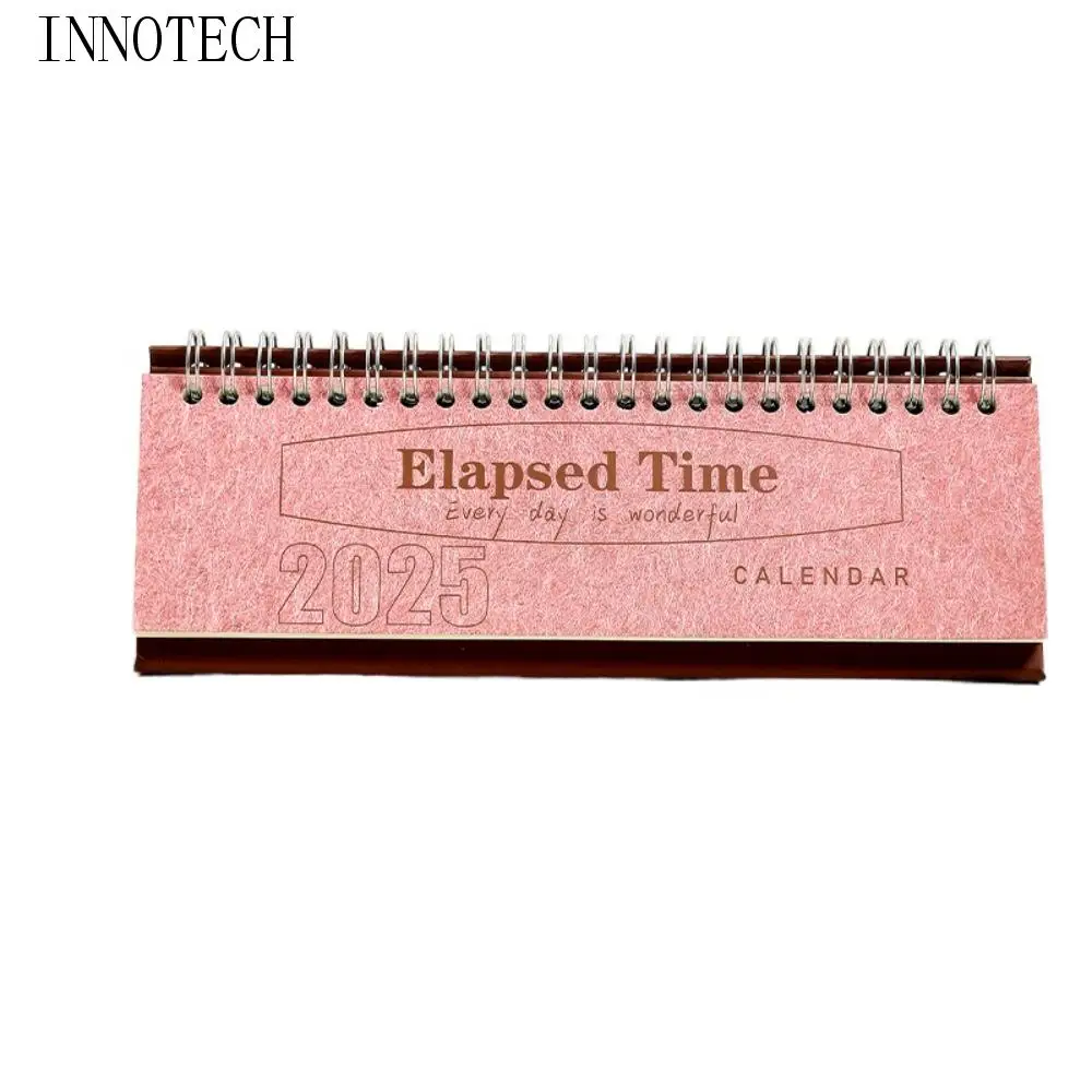 

2 шт., цветная обложка в стиле ретро, настольный календарь для планирования на 2025 год, ретро красочный еженедельный планировщик, стол, комплексный компактный