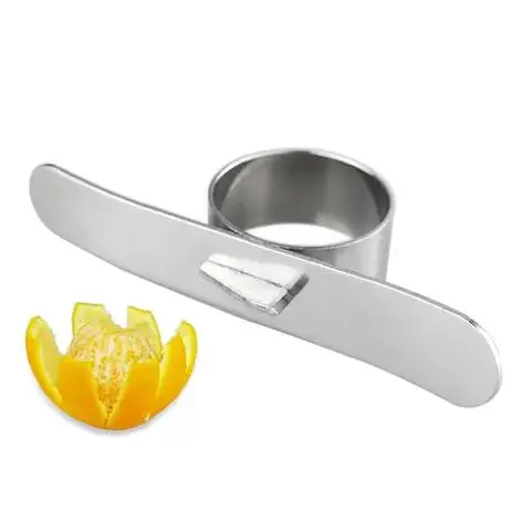 

Steel Orange Peelers Zesters Device Stainless small practical Stripper opener Fruit & Vegetable cooking Tools wholesale