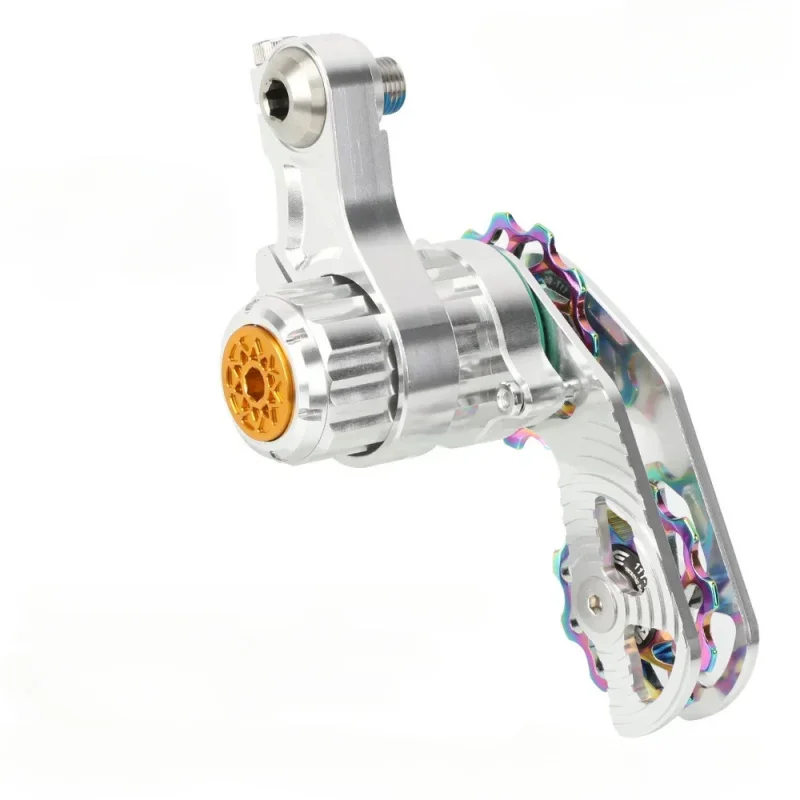 

TANKE Bicycle Chain Tensioner Single Speed Chain Guide Folding Bike Aluminum Alloy CNC Pulley Cycling Accessories