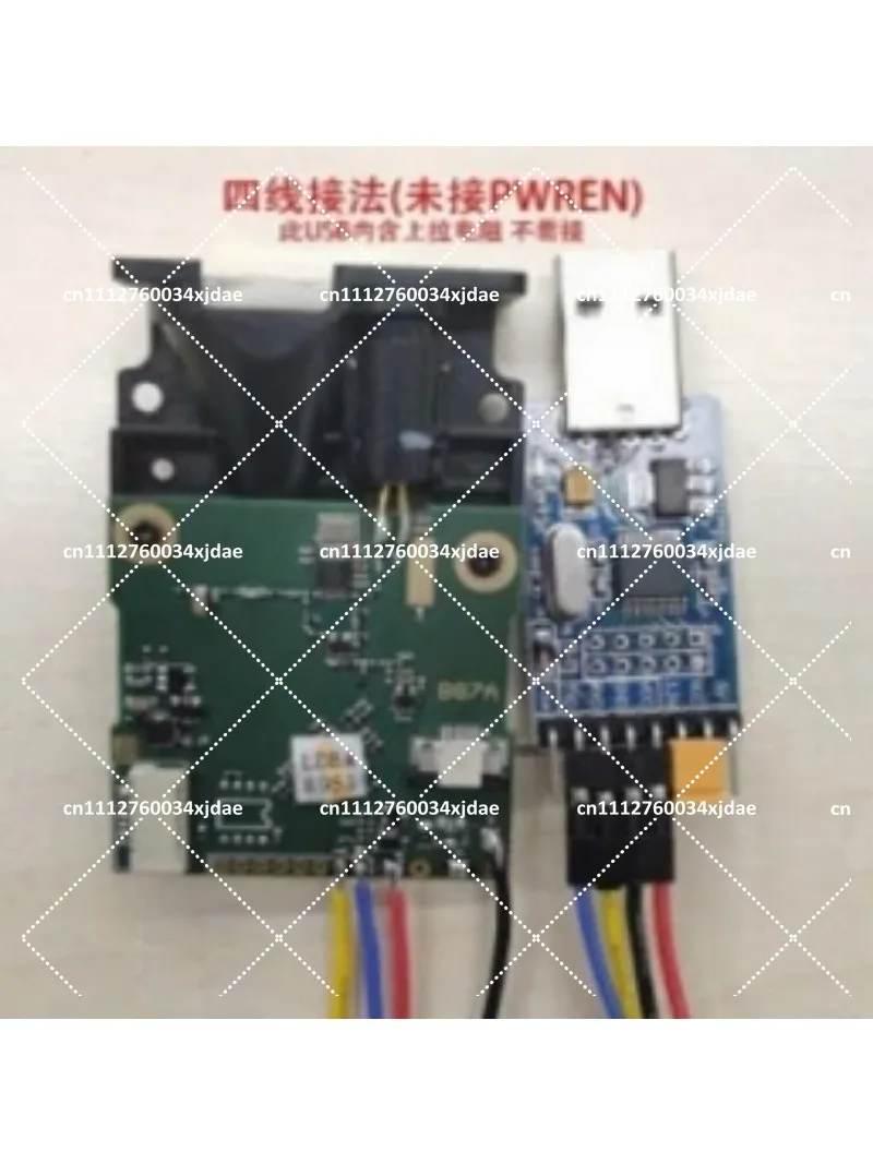 Laser Rangefinder Sensor 60M Distance Measuring Tool Green Beam Module