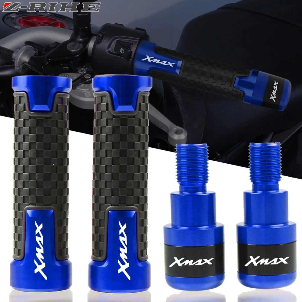 

Motorcycle Accessories 7/8" 22MM Handlebar Hand Grips Handle Bar End Cap Plug For YAMAHA Xmax 125 250 300 XMAX 400 2013-2021