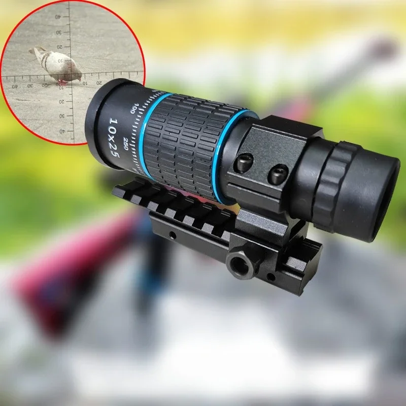 Crossbar Telescope 20mm Rail Slide Track Universal High-Definition High-Magnification Birdwatching Mirror